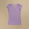 Blusa lila de Encaje