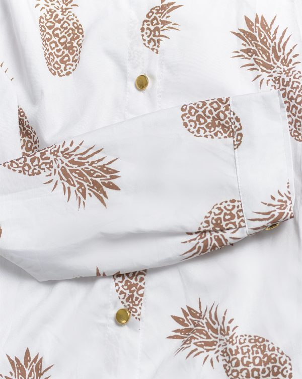 Camisa Blanca con piña