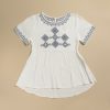 2(1) Blusa de lino Buho